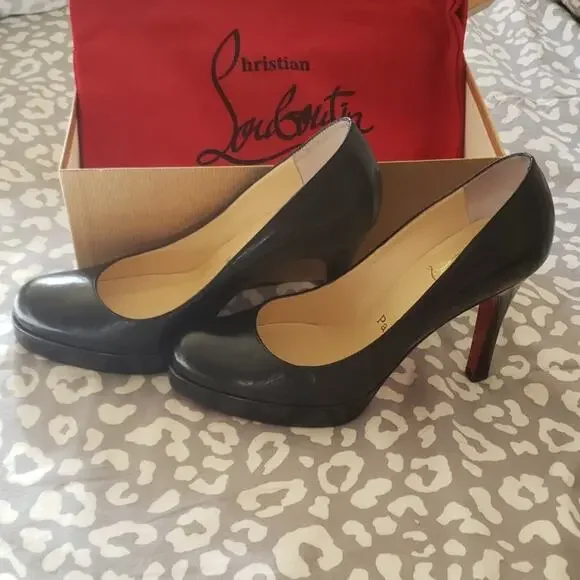 Christian Louboutin Black Heels - Picture 2 of 7